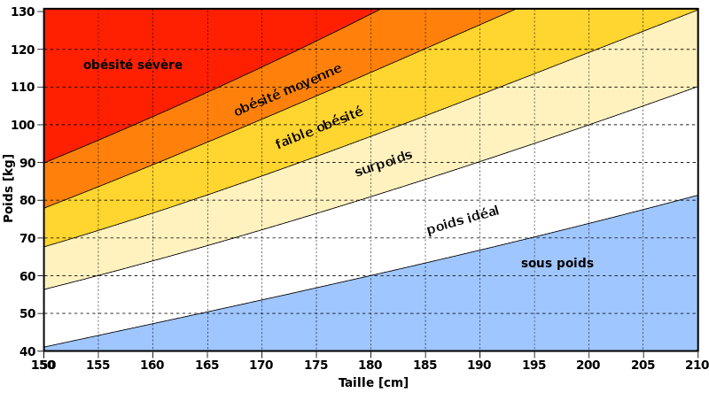 interpretation de l'indice de masse corporelle